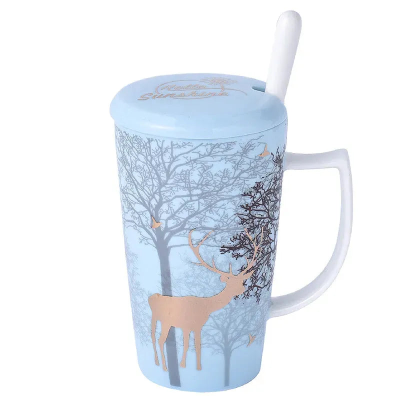 Girl Heart Ceramic Cup Nordic - Bellarte Enchanté Girl Heart Ceramic Cup Nordic